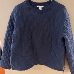 Heavyweight Quilted Pullover